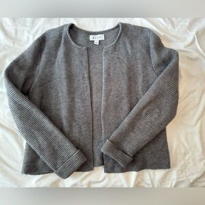 Elle structured cardigan womens size large